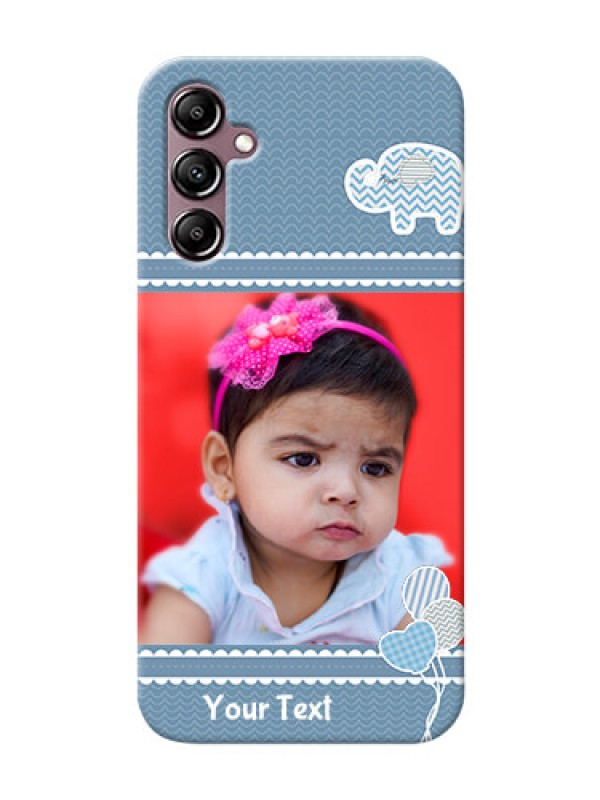 Custom Galaxy M14 5G Custom Phone Covers with Kids Pattern Design