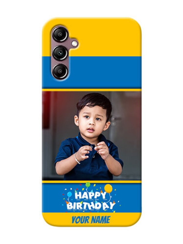 Custom Galaxy M14 5G Mobile Back Covers Online: Birthday Wishes Design