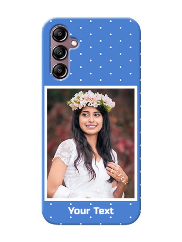 Custom Galaxy M14 5G Personalised Phone Cases: polka dots design