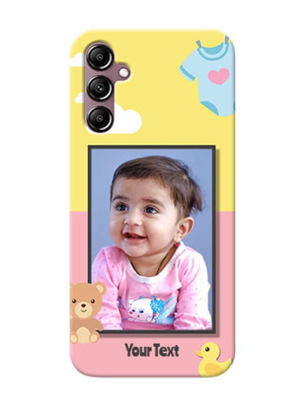 Custom Galaxy M14 5G Back Covers: Kids 2 Color Design