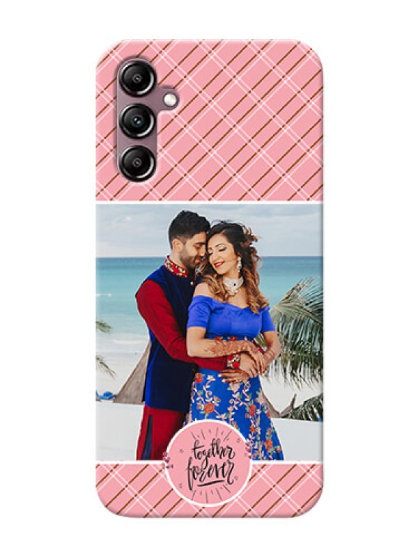 Custom Galaxy M14 5G Mobile Covers Online: Together Forever Design