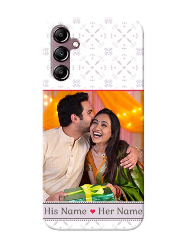Custom Galaxy M14 5G Phone Cases with Photo and Ethnic Design