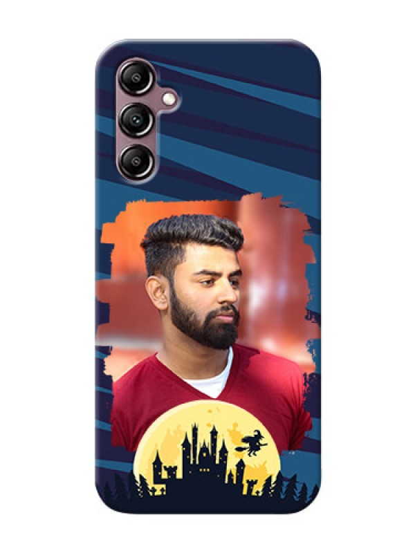 Custom Galaxy M14 5G Back Covers: Halloween Witch Design 