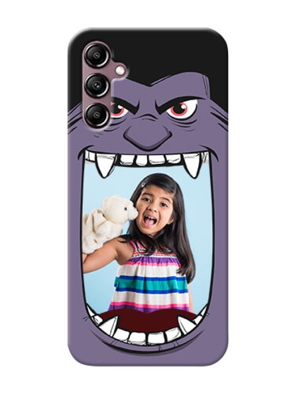 Custom Galaxy M14 5G Personalised Phone Covers: Angry Monster Design