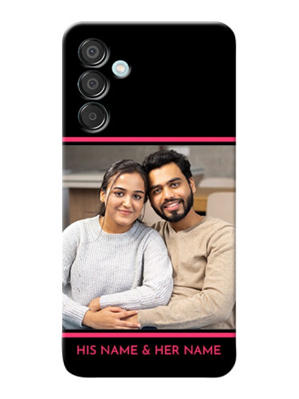 Custom Galaxy M15 5G Mobile Covers With Add Text Design