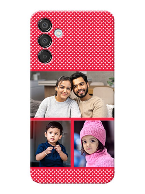 Custom Galaxy M15 5G mobile back covers online: Bulk Pic Upload Design