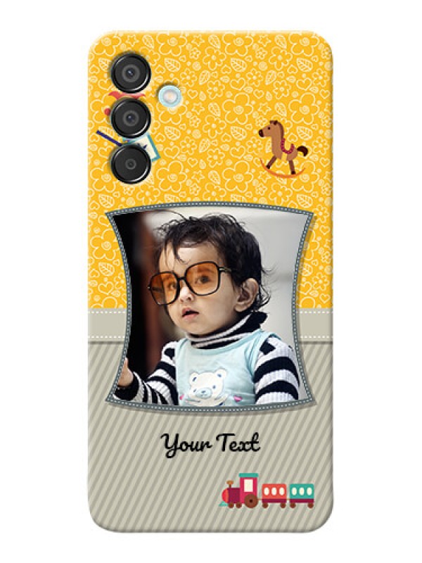 Custom Galaxy M15 5G Mobile Cases Online: Baby Picture Upload Design