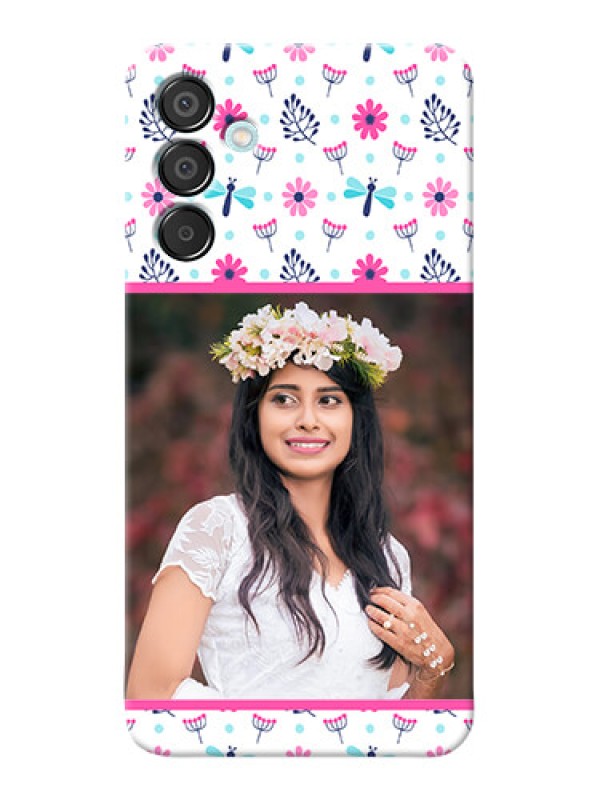 Custom Galaxy M15 5G Mobile Covers: Colorful Flower Design