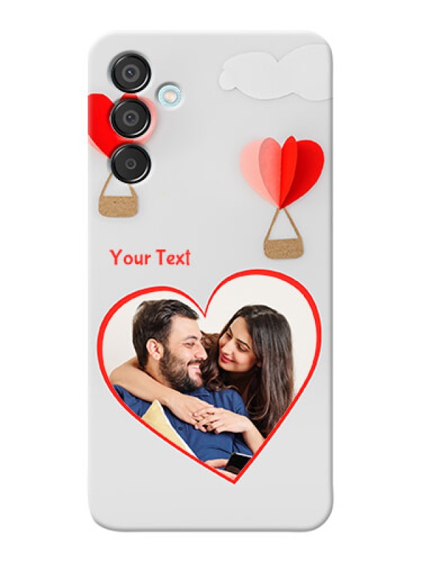 Custom Galaxy M15 5G Phone Covers: Parachute Love Design