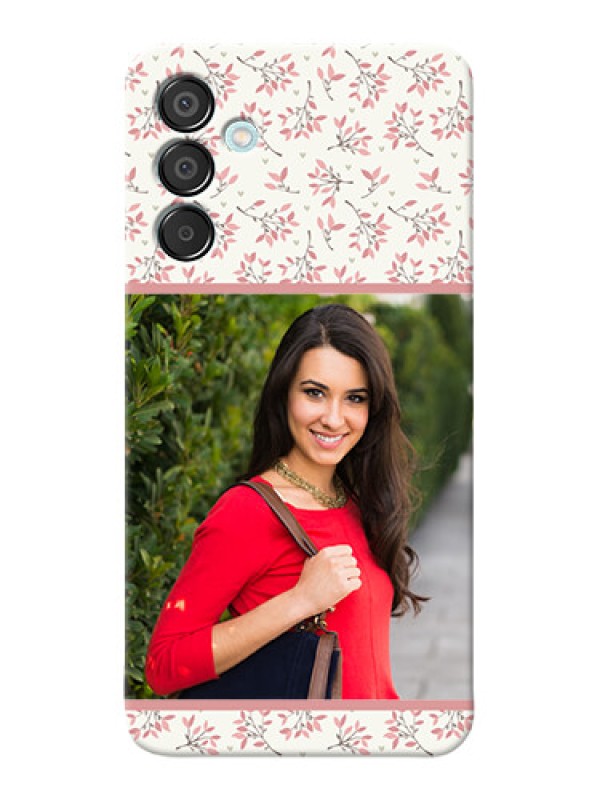 Custom Galaxy M15 5G Back Covers: Premium Floral Design