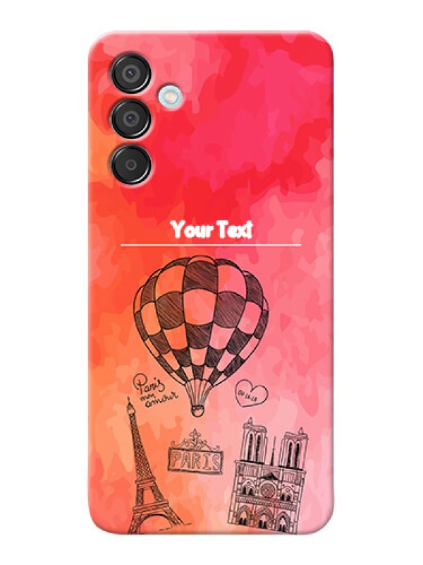 Custom Galaxy M15 5G Personalized Mobile Covers: Paris Theme Design