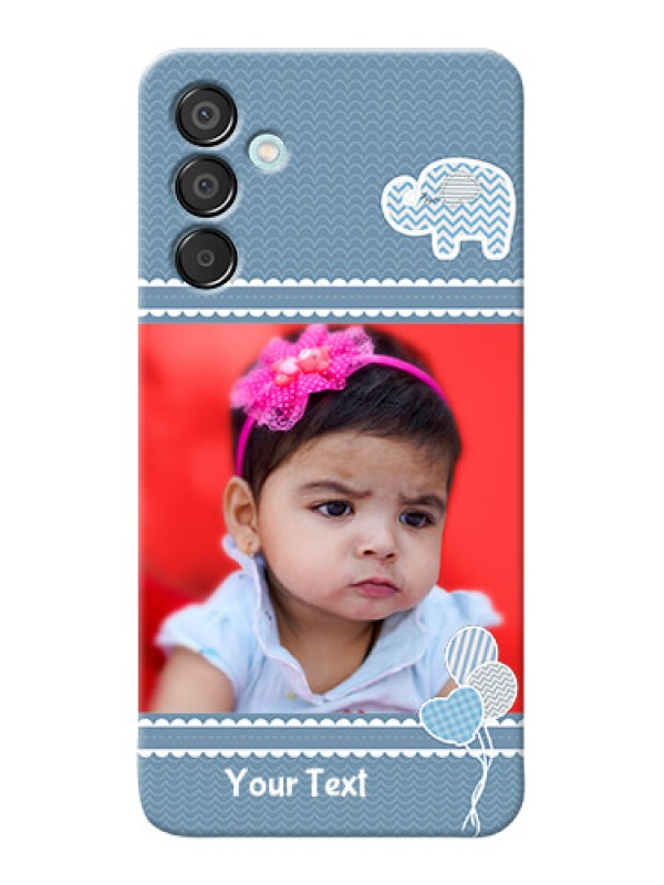 Custom Galaxy M15 5G Custom Phone Covers with Kids Pattern Design