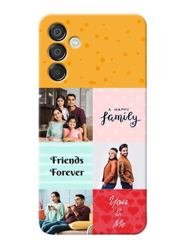 Custom Galaxy M15 5G Customized Phone Cases: Images with Quotes Design