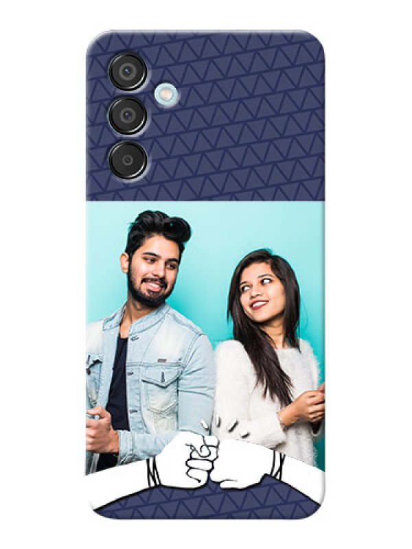 Custom Galaxy M15 5G Mobile Covers Online with Best Friends Design