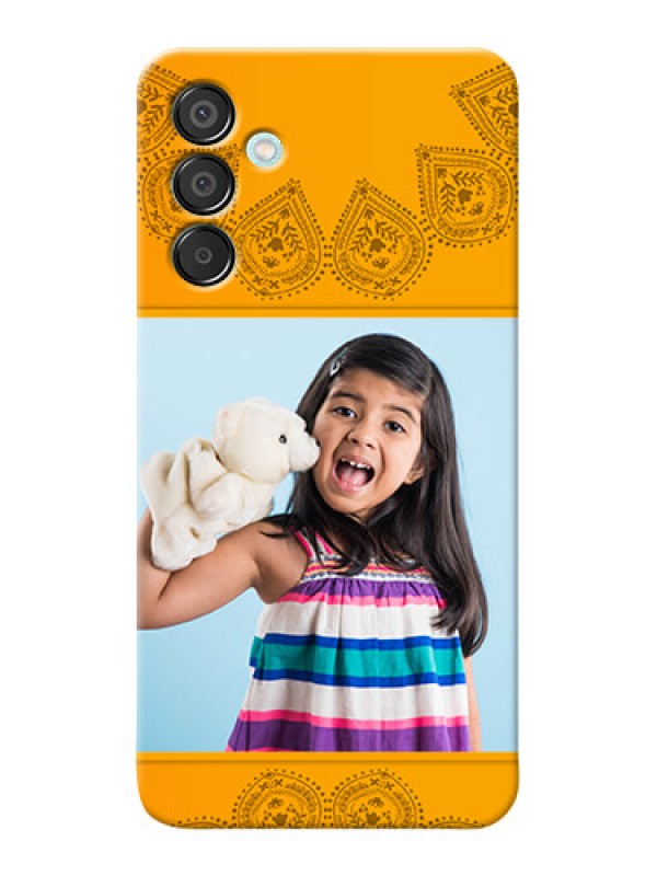 Custom Galaxy M15 5G custom mobile back covers: Photo Wedding Design