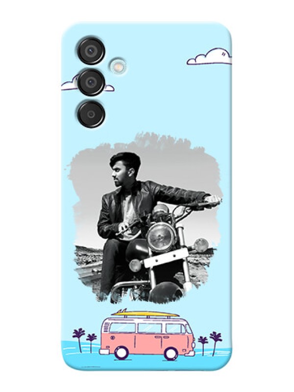 Custom Galaxy M15 5G Mobile Covers Online: Travel & Adventure Design