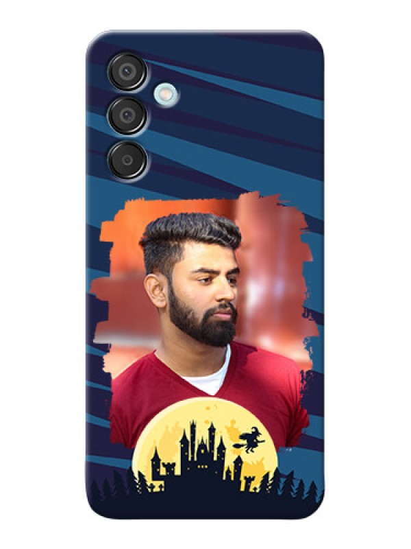 Custom Galaxy M15 5G Back Covers: Halloween Witch Design