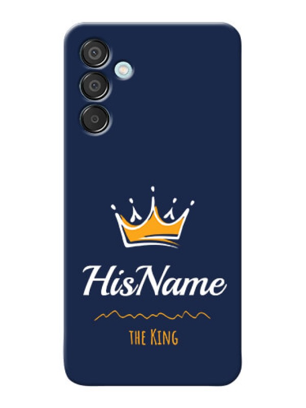 Custom Galaxy M15 5G King Phone Case with Name