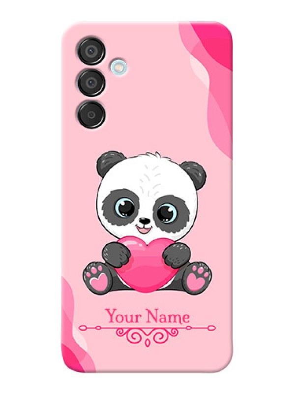 Custom Galaxy M15 5G Custom Mobile Case with Cute Panda Design