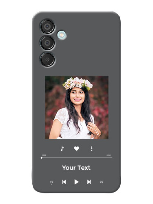 Custom Galaxy M15 5G Custom Mobile Case with Play The Music Design