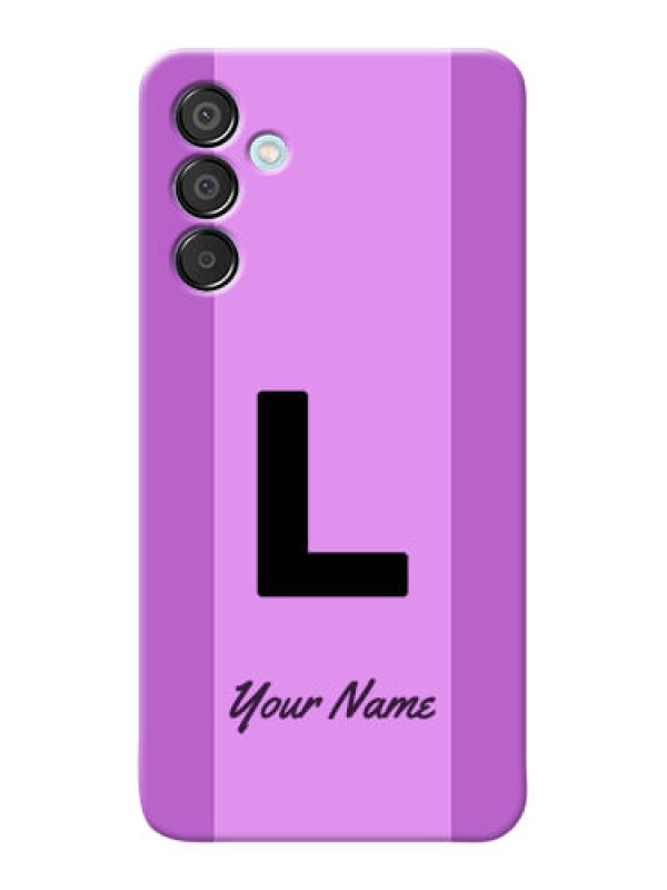 Custom Galaxy M15 5G Custom Phone Case with Tricolor custom text Design