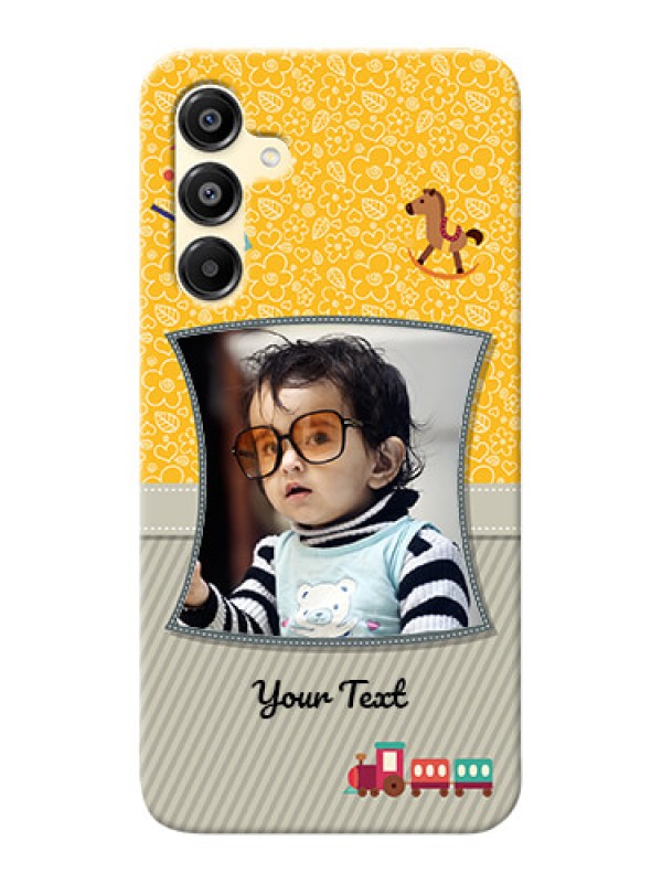 Custom Galaxy M16 5G Mobile Cases Online: Baby Picture Upload Design