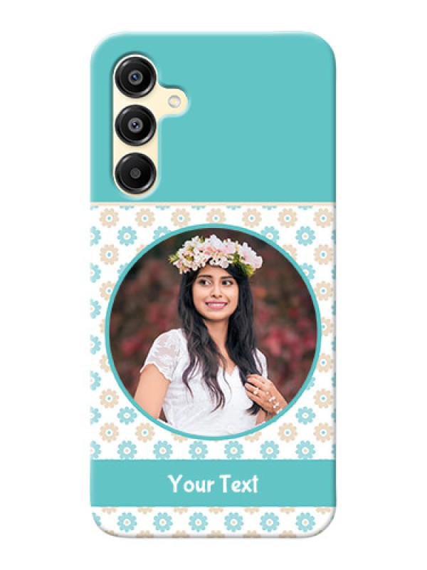 Custom Galaxy M16 5G Custom Mobile Back Covers: Beautiful Flowers Design