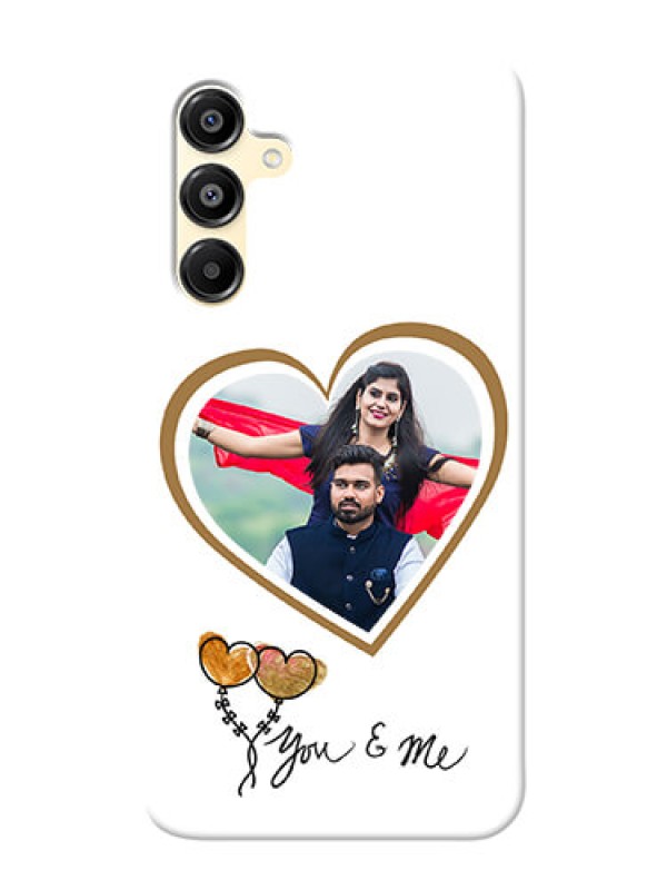 Custom Galaxy M16 5G customized phone cases: You And Me Design