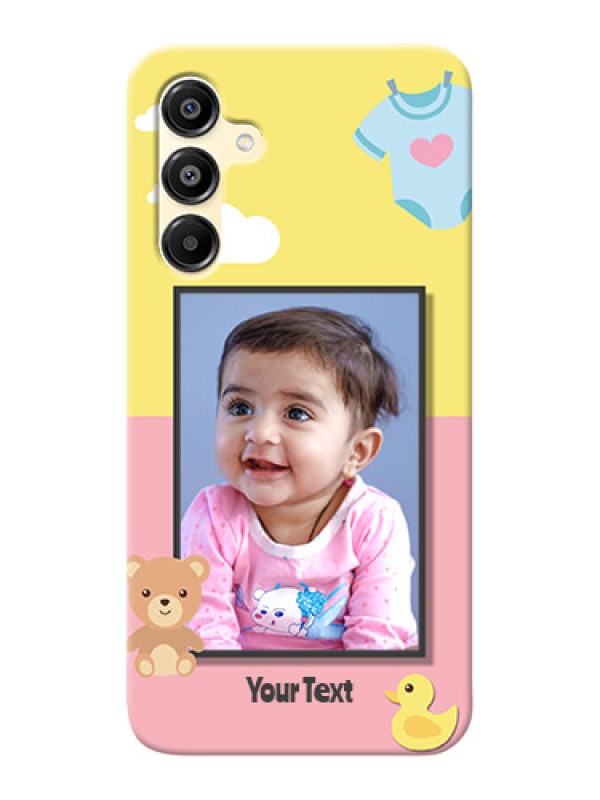 Custom Galaxy M16 5G Back Covers: Kids 2 Color Design