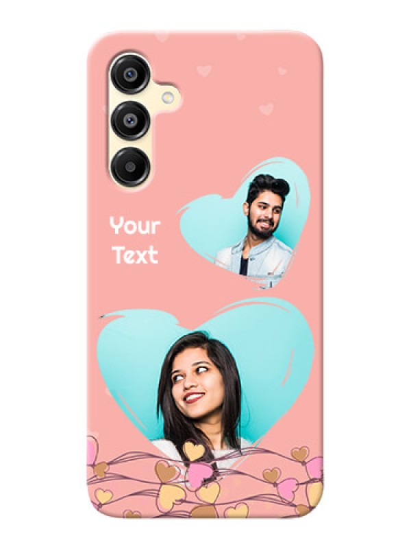 Custom Galaxy M16 5G customized phone cases: Love Doodle Design