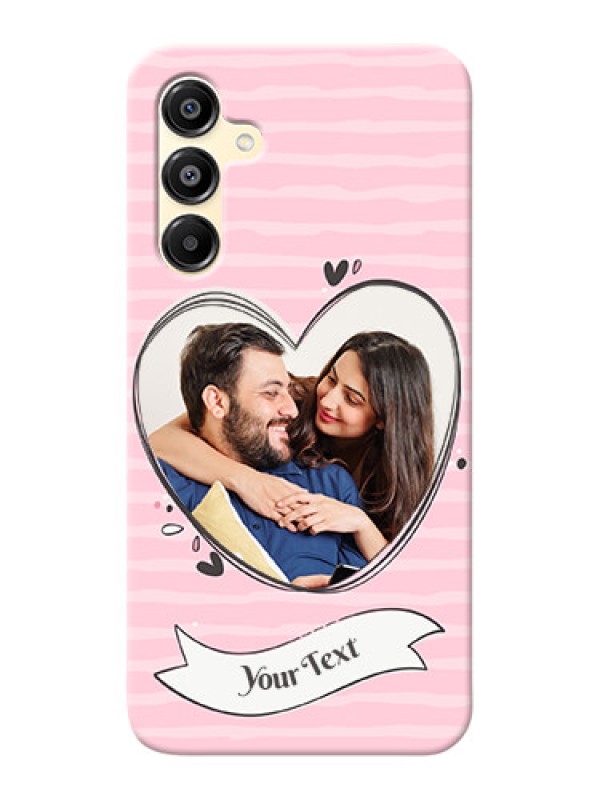 Custom Galaxy M16 5G custom mobile phone covers: Vintage Heart Design