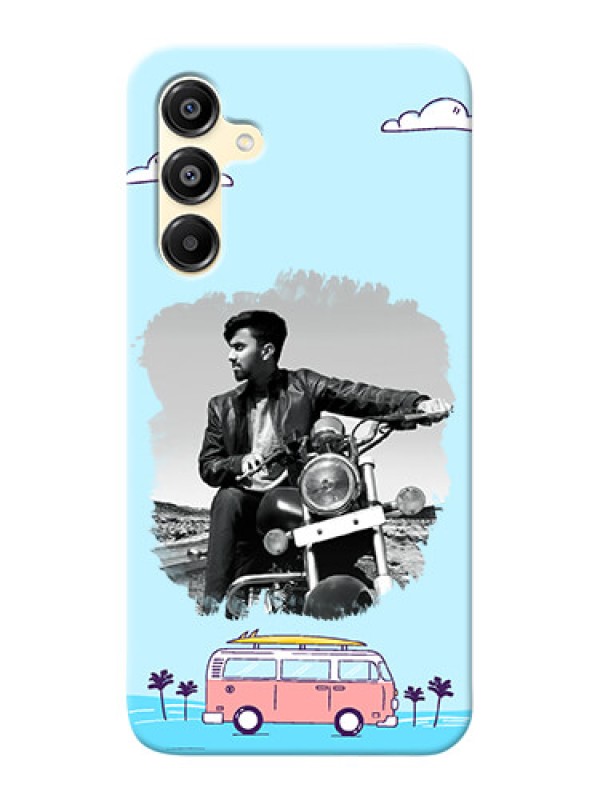 Custom Galaxy M16 5G Mobile Covers Online: Travel And Adventure Design