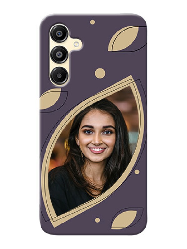 Custom Galaxy M16 5G Custom Mobile Case with Falling Leaf Design