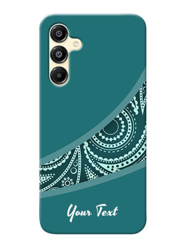 Custom Galaxy M16 5G Photo Printing on Case with semi visible floral Design