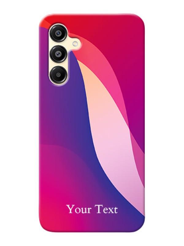 Custom Galaxy M16 5G Personalized Phone Case with Digital abstract Overlap Design