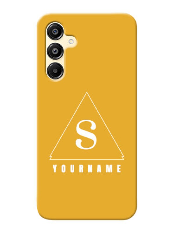 Custom Galaxy M16 5G Personalized Phone Case with simple triangle Design