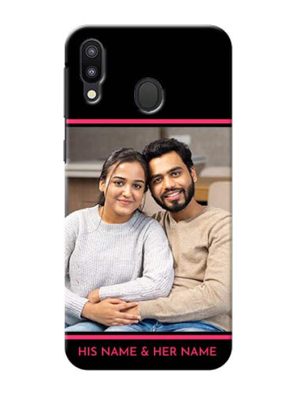 Custom Samsung Galaxy M20 Mobile Covers With Add Text Design