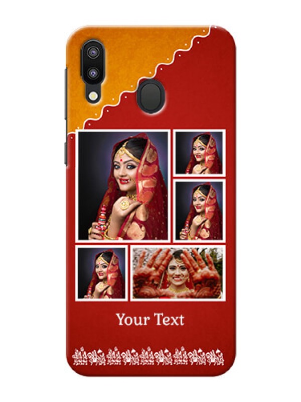 Custom Samsung Galaxy M20 customized phone cases: Wedding Pic Upload Design