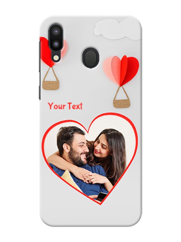 Custom Samsung Galaxy M20 Phone Covers: Parachute Love Design