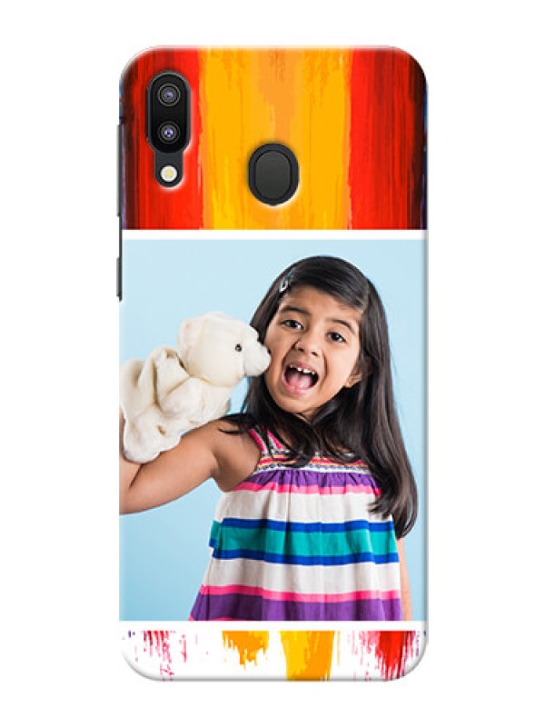 Custom Samsung Galaxy M20 custom phone covers: Multi Color Design
