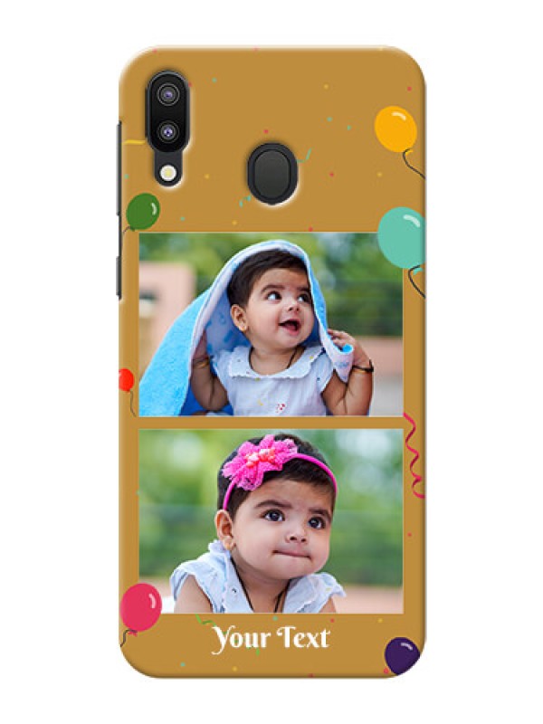 Custom Samsung Galaxy M20 Phone Covers: Image Holder with Birthday Celebrations Design