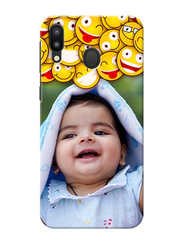 Custom Samsung Galaxy M20 Custom Phone Cases with Smiley Emoji Design
