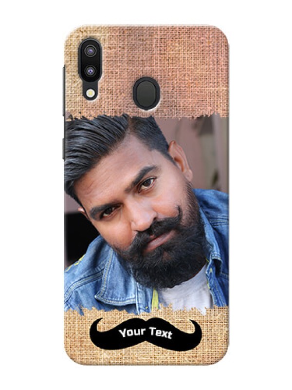 Custom Samsung Galaxy M20 Mobile Back Covers Online with Texture Design