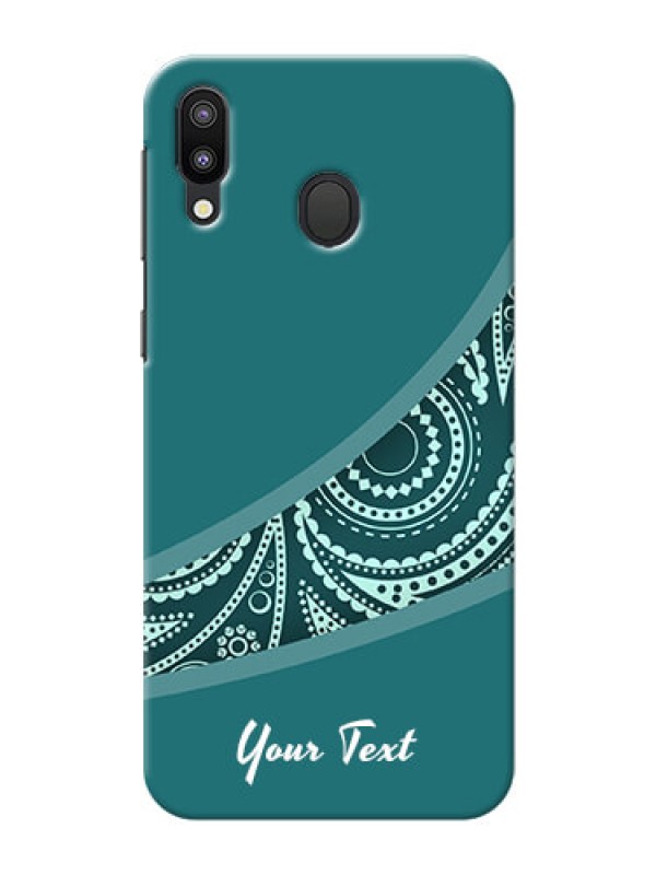 Custom Galaxy M20 Custom Phone Covers: semi visible floral Design
