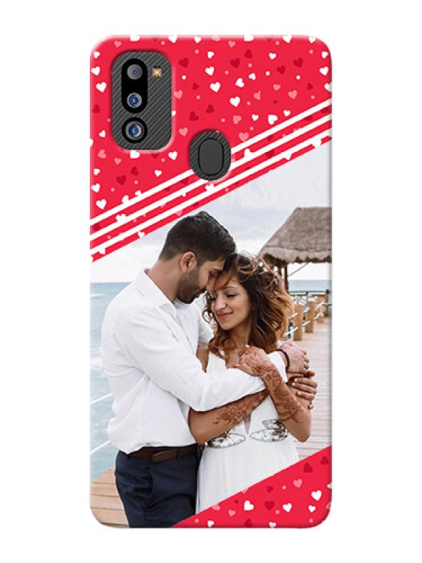 Custom Galaxy M21 2021 Edition Custom Mobile Covers: Valentines Gift Design