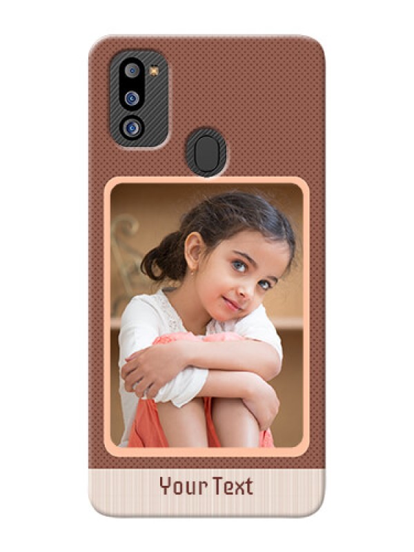 Custom Galaxy M21 2021 Edition Phone Covers: Simple Pic Upload Design