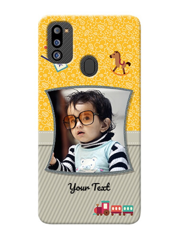 Custom Galaxy M21 2021 Edition Mobile Cases Online: Baby Picture Upload Design