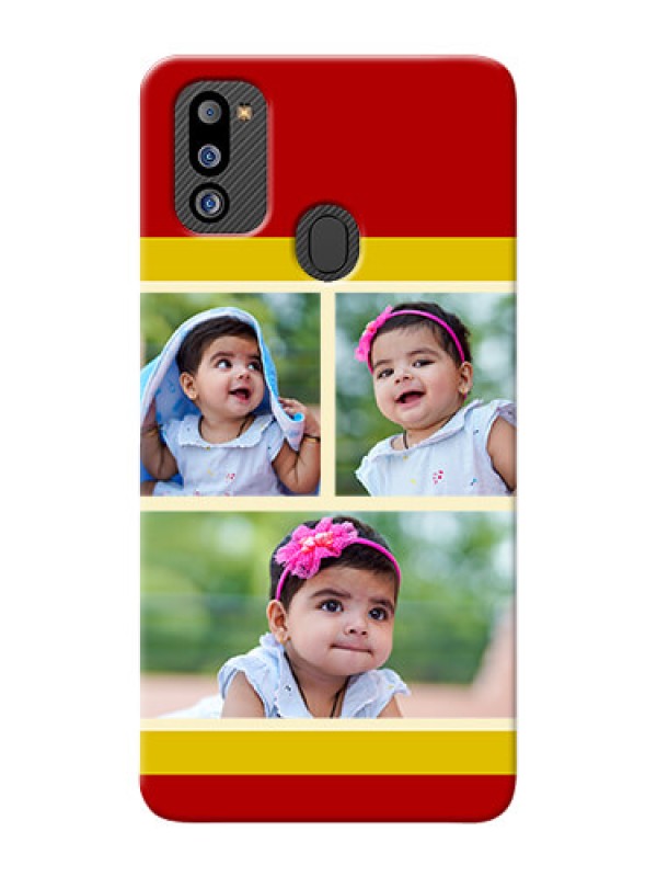 Custom Galaxy M21 2021 Edition mobile phone cases: Multiple Pic Upload Design
