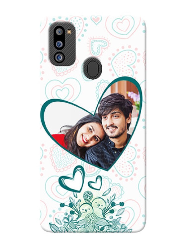 Custom Galaxy M21 2021 Edition Personalized Mobile Cases: Premium Couple Design