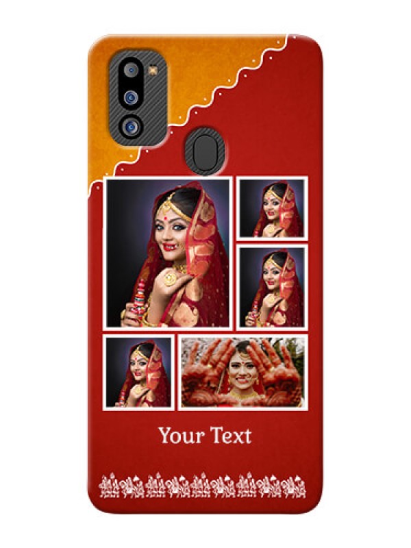 Custom Galaxy M21 2021 Edition customized phone cases: Wedding Pic Upload Design